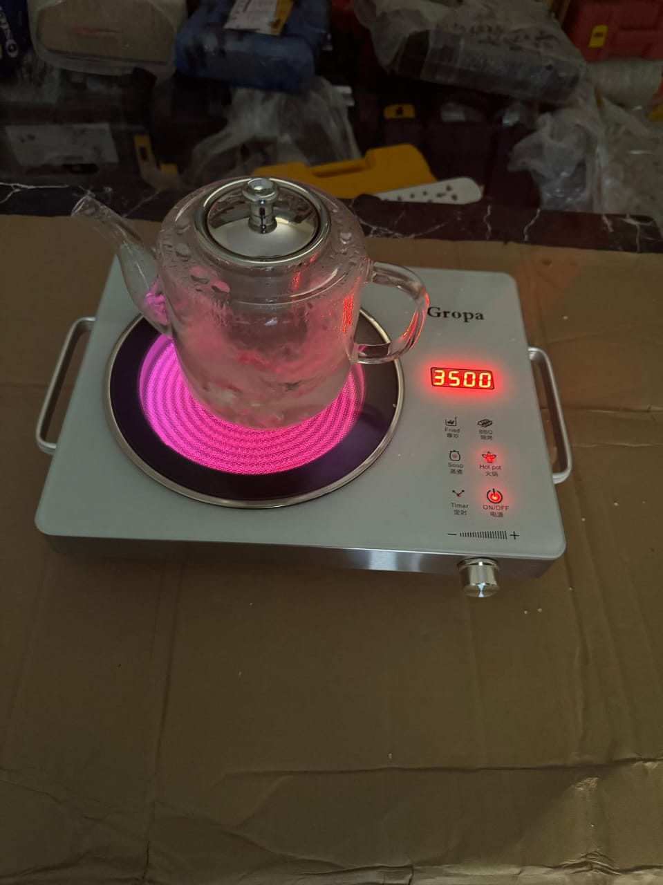 Gropa Infrared Stove – Energy Efficient & Modern Cooking Solution