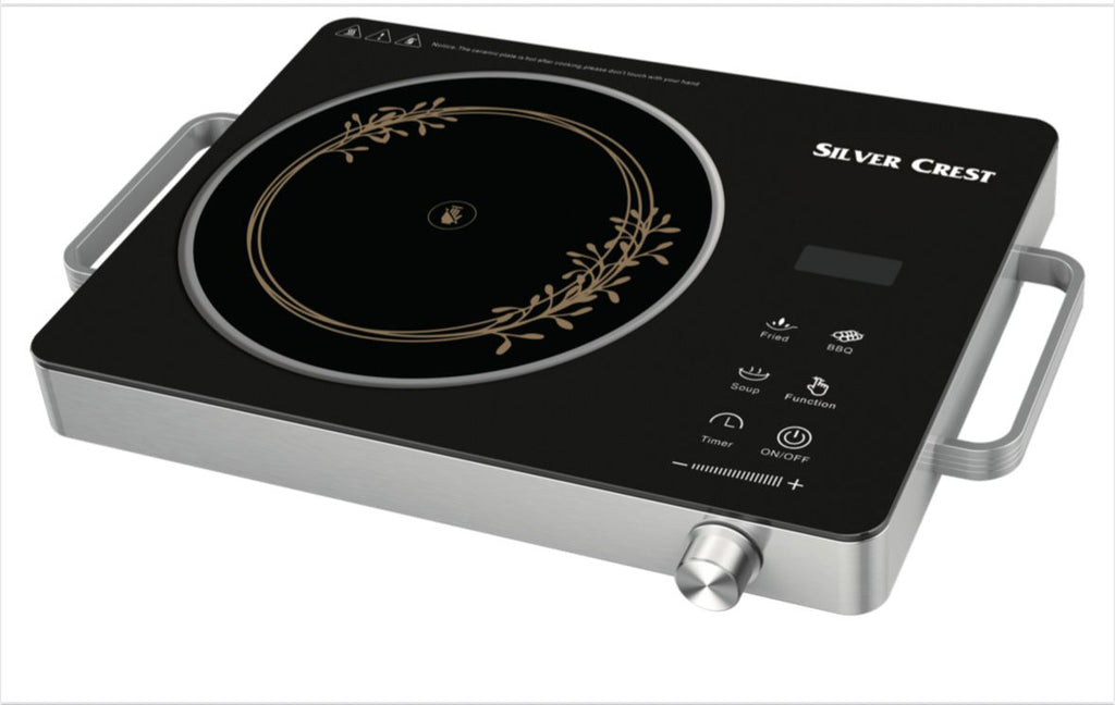 Silver Crest Infrared Electric Cooker – High Efficiency, Fast Heating, Energy Saving