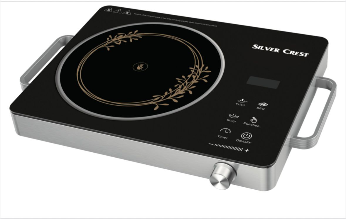 Silver Crest Infrared Electric Cooker – High Efficiency, Fast Heating, Energy Saving