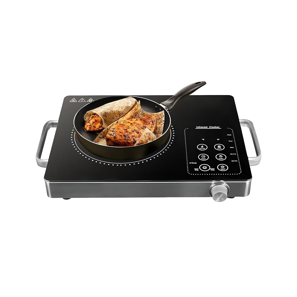 Silver Crest Infrared Electric Cooker – High Efficiency, Fast Heating, Energy Saving